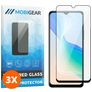Mobigear Premium Vivo Y76 Glazen Screenprotector - Case Friendly - Zwart (3-Pack)