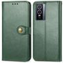 Mobigear Snap Button Vivo Y76 Hoesje Bookcase Portemonnee - Groen