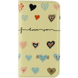 Mobilize Premium Magnet Samsung Galaxy S5 Mini Hoesje Bookcase - I Love You