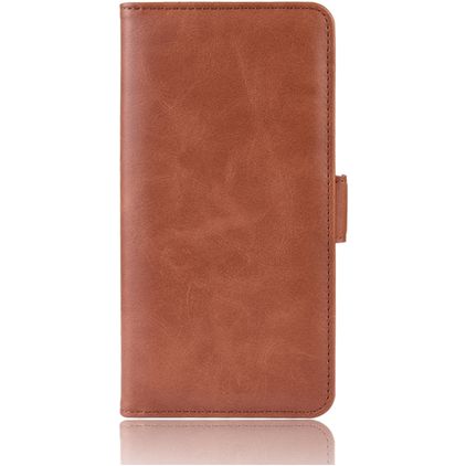 Mobigear Slim Magnet Samsung Galaxy A20e Hoesje Bookcase Portemonnee - Bruin