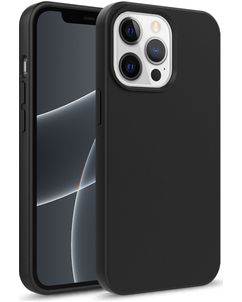 Mobigear Bio iPhone 13 Mini Hoesje Eco Friendly Backcover - Zwart