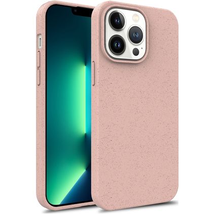 Mobigear Bio iPhone 15 Plus Hoesje Eco Friendly Backcover - Roze