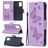Mobigear Butterfly Samsung Galaxy A02s Hoesje Bookcase Portemonnee - Paars