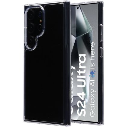 Mobiparts Classic Doorzichtig Samsung Galaxy S24 Ultra Hoesje Hardcase Backcover - Transparant