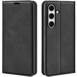 Mobigear Retro Slim Samsung Galaxy S24 FE Hoesje Bookcase Portemonnee - Zwart