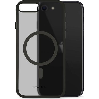 Mobilize Hybrid Pro iPhone SE (2022) MagSafe Hoesje Hardcase Backcover Shockproof - Zwart