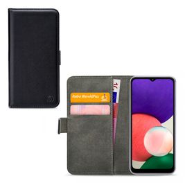 Mobilize Classic Gelly Wallet Samsung Galaxy A22 5G Hoesje Bookcase Portemonnee - Zwart