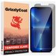 GrizzlyCoat Easy Fit AntiSpy iPhone 14 Plus Glazen Screenprotector Privacy - Case Friendly + Installatie Frame