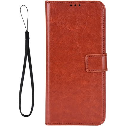Mobigear Wallet TCL 30 Plus Hoesje Bookcase Portemonnee - Bruin