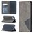 Mobigear Rhombus Slim iPhone 12 Pro Hoesje Bookcase - Grijs