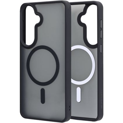 Mobiparts Hardcover Samsung Galaxy S26 Plus MagSafe Hoesje Hardcase Backcover - Satin Black