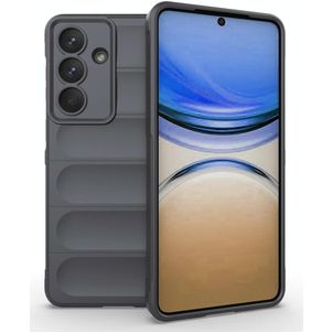 Mobigear Bumpy Samsung Galaxy S26 Plus Hoesje Flexibel TPU Backcover - Grijs