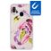 My Style Magneta Samsung Galaxy A20e Hoesje Flexibel TPU Backcover - Feathers