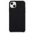 Mobigear Rubber Touch iPhone 15 Siliconen Hoesje Backcover - Zwart