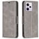 Mobigear Excellent Xiaomi Redmi Note 12 Pro Plus Hoesje Bookcase Portemonnee - Grijs
