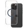 CARE by PanzerGlass Flagship iPhone 16 Pro Max MagSafe Hoesje Hardcase Backcover - Transparant / Blauw
