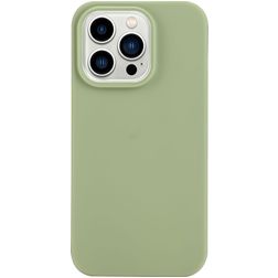 Mobigear Colors iPhone 14 Pro Max Hoesje Flexibel TPU Backcover - Groen