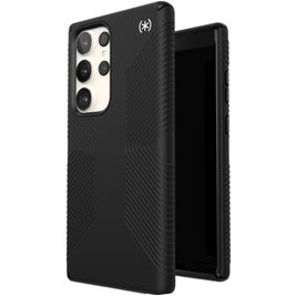 Speck Presidio2 Grip Samsung Galaxy S23 Ultra Hoesje Hardcase Backcover Shockproof - Zwart
