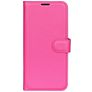 Mobigear Classic Samsung Galaxy M22 Hoesje Bookcase Portemonnee - Roze