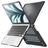 Mobigear Shockproof Pro MacBook Air 13 Inch (2022-2026) Hoes Hardshell Laptopcover MacBook Case - Zwart - Model A2681 / A3113 / A3240 / A3449