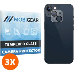 Mobigear iPhone 13 Glazen Camera Protector - Case Friendly (3-Pack)