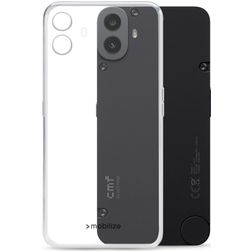 Mobilize Gelly Doorzichtig Nothing CMF Phone 1 Hoesje Flexibel TPU Backcover - Transparant