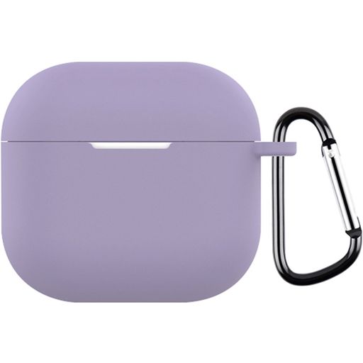 Mobigear Colors Apple AirPods 4 Hoesje Flexibel Siliconen - Paars