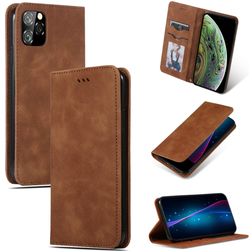 Mobigear Retro Slim iPhone 11 Pro Max Hoesje Bookcase - Bruin