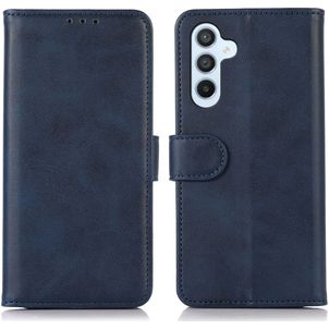 Mobigear Wallet Samsung Galaxy S24 FE Hoesje Bookcase Portemonnee - Blauw