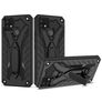 Mobigear Armor Stand Realme C25Y Hoesje Hardcase Backcover Shockproof met Standaard - Zwart
