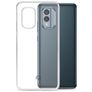 Mobilize Gelly Doorzichtig Nokia X30 Hoesje Flexibel TPU Backcover - Transparant