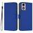 Mobigear Urban Wallet Motorola Moto E14 Hoesje Bookcase Portemonnee - Donkerblauw