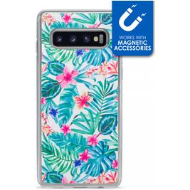 My Style Magneta Samsung Galaxy S10 Hoesje Flexibel TPU Backcover - Jungle