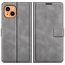 Mobigear Wallet iPhone 13 Hoesje Bookcase Portemonnee - Grijs