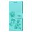 Mobigear Roses Samsung Galaxy A10 Hoesje Bookcase Portemonnee - Turquoise