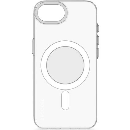 Decoded Doorzichtig iPhone 16e MagSafe Hoesje Hardcase Backcover - Transparant