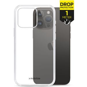 Mobilize Naked Protection Doorzichtig iPhone 14 Pro Max Hoesje Hardcase Backcover Shockproof - Transparant