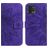 Mobigear Sunflower Motorola Moto G72 Hoesje Bookcase Portemonnee - Paars