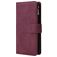 Mobigear Zipper Samsung Galaxy A51 Hoesje Bookcase Portemonnee - Rood