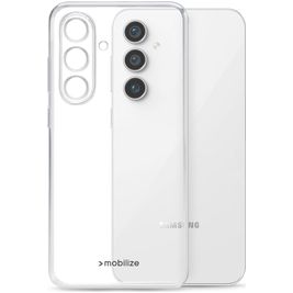 Mobilize Gelly Doorzichtig Samsung Galaxy S23 FE Hoesje Flexibel TPU Backcover - Transparant
