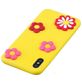 Mobigear Design iPhone XS Max Hoesje Flexibel TPU Backcover - Madeliefje