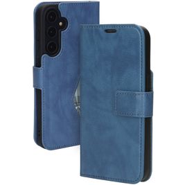 Mobiparts Classic Wallet Samsung Galaxy A35 Hoesje Bookcase Portemonnee - Steel Blue
