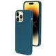 Mobiparts iPhone 14 Pro Max Siliconen Hoesje Backcover - Blueberry Blue