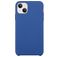 Mobigear Rubber Touch iPhone 15 Plus Siliconen Hoesje Backcover - Donkerblauw