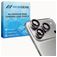 Mobigear Single Lens iPhone 18 Pro Glazen Camera Lens Protector - Case Friendly - Cherry Red