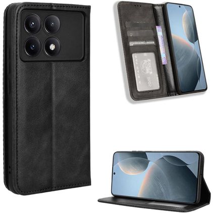 Mobigear Sensation POCO X6 Pro Hoesje Bookcase Portemonnee - Zwart