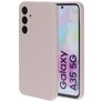 Mobiparts Samsung Galaxy A35 Siliconen Hoesje Backcover - Soft Salmon