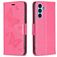 Mobigear Butterfly Samsung Galaxy A54 Hoesje Bookcase Portemonnee - Magenta