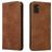 Mobigear Retro Slim Samsung Galaxy S20 Plus Hoesje Bookcase Portemonnee - Bruin