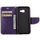 Mobigear Flowers Samsung Galaxy A5 (2017) Hoesje Bookcase Portemonnee - Paars